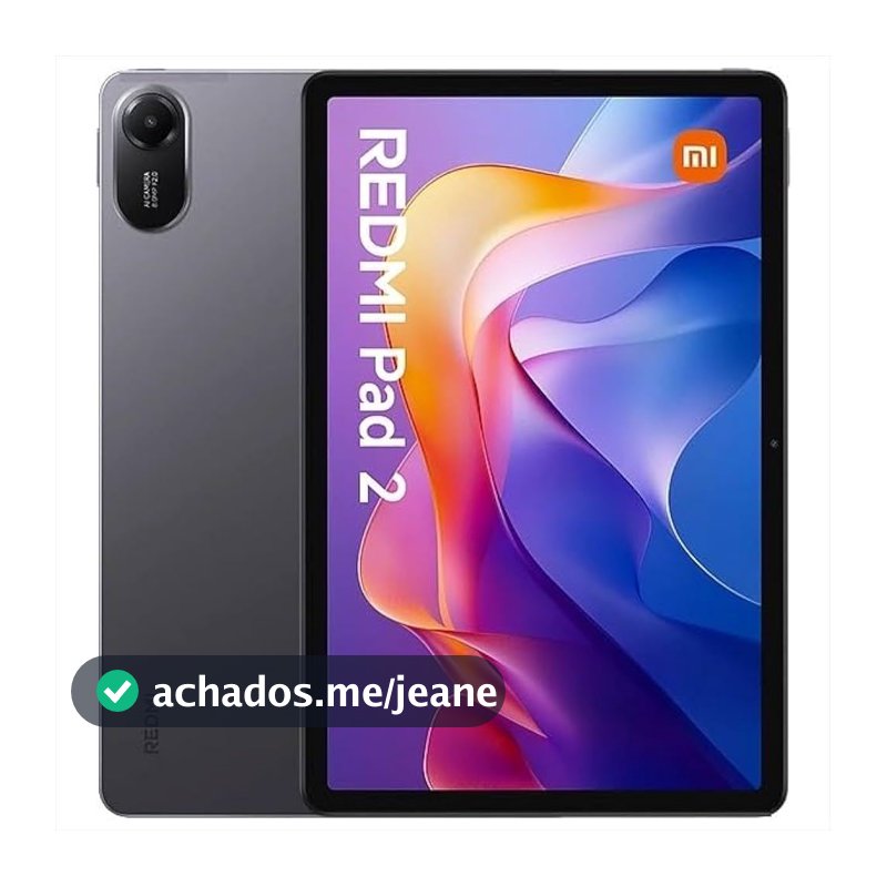 Tablet Xiaomi Redmi Pad 2 WIFI 256GB 128GB Versão Global Original e Lacrado com Envio Imediato e Nota Fiscal