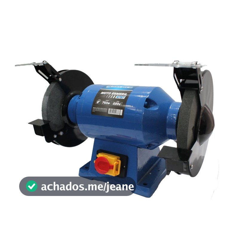 Moto Esmeril de Bancada Bremen 4787 8 Polegadas 750w 220v