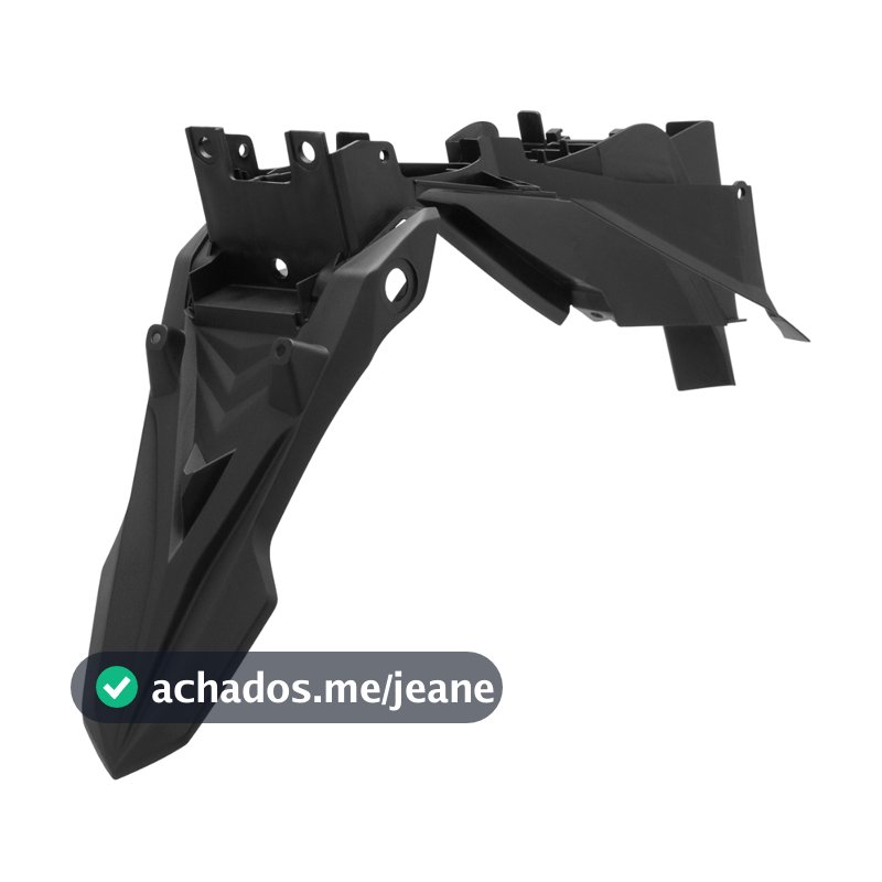 Paralama Traseiro Pro Tork Peça De Reposição Para Moto CB 300R 20102011 2012 Preto