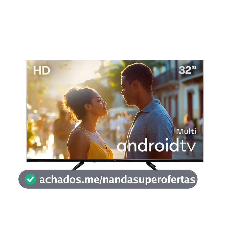 Smart TV DLED 32 HD Multi Android 11 3HDMI 2USB Bluetooth - TL062M