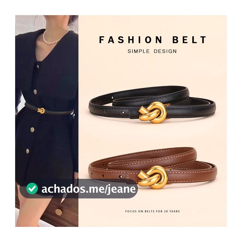 Cinto De Couro Feminino , Fivela Sólida De Liga De Zinco De Alta Qualidade , 13 Mm De Largura , Para Vestido Jeans , Cal