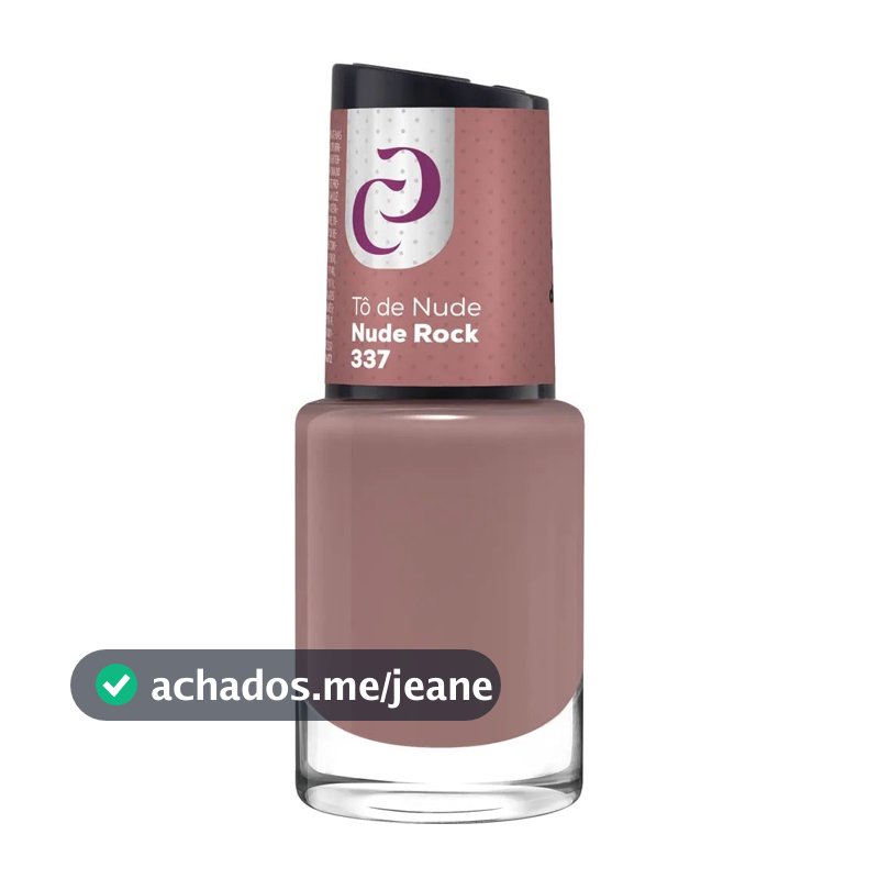 Esmalte Cora O Melhor 10ml Tô de Nude Nude Rock nº337