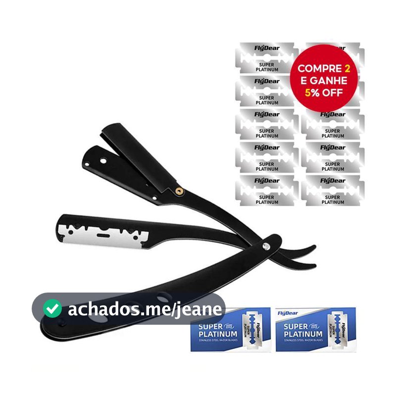 Navalhas de barbear retráteis para homens, com lâminas de aço, ferramentas para remoção de cabelo, perfeitas para