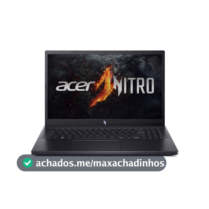Notebook Gamer Acer Nitro V15 ANV15-41-R6J0 AMD Ryzen™ 7 7735HS 8GB RAM 512GB SSD RTX 4050 Linux 15.6”