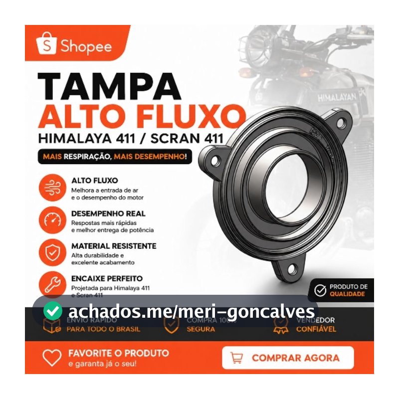 STAGE 2 Hi Flow Tampa Filtro Alto Fluxo Himalaya 411 / Scram 411