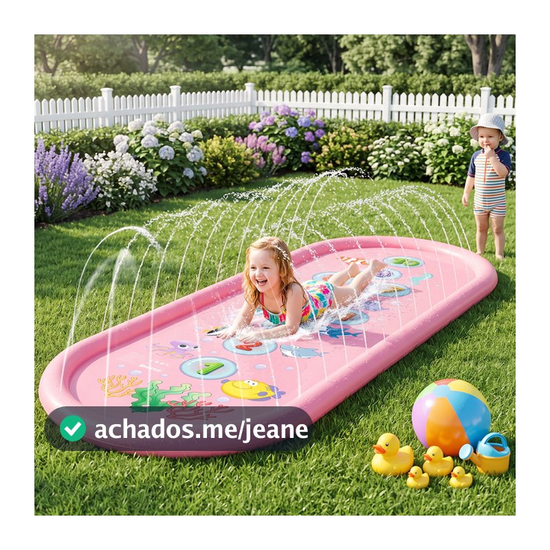 Splash Pad Sprinkler Piscina Inflável Infantil Brinquedos 2.5m