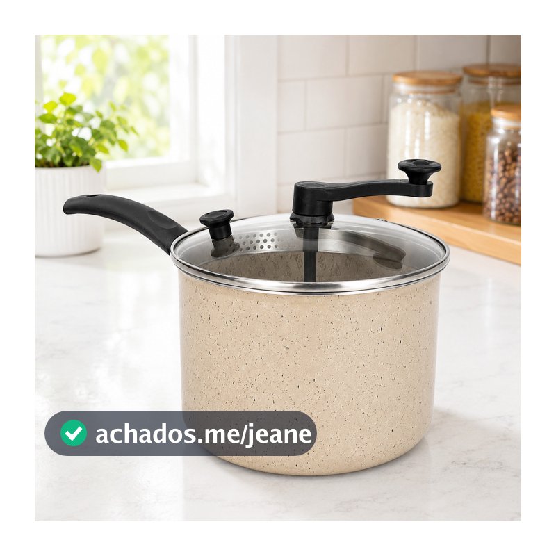 Pipoqueira Panela de Pipoca Antiaderente Teflon