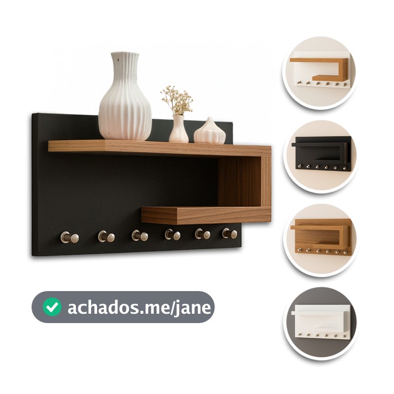Porta Chaves Organizador Premium - MDF