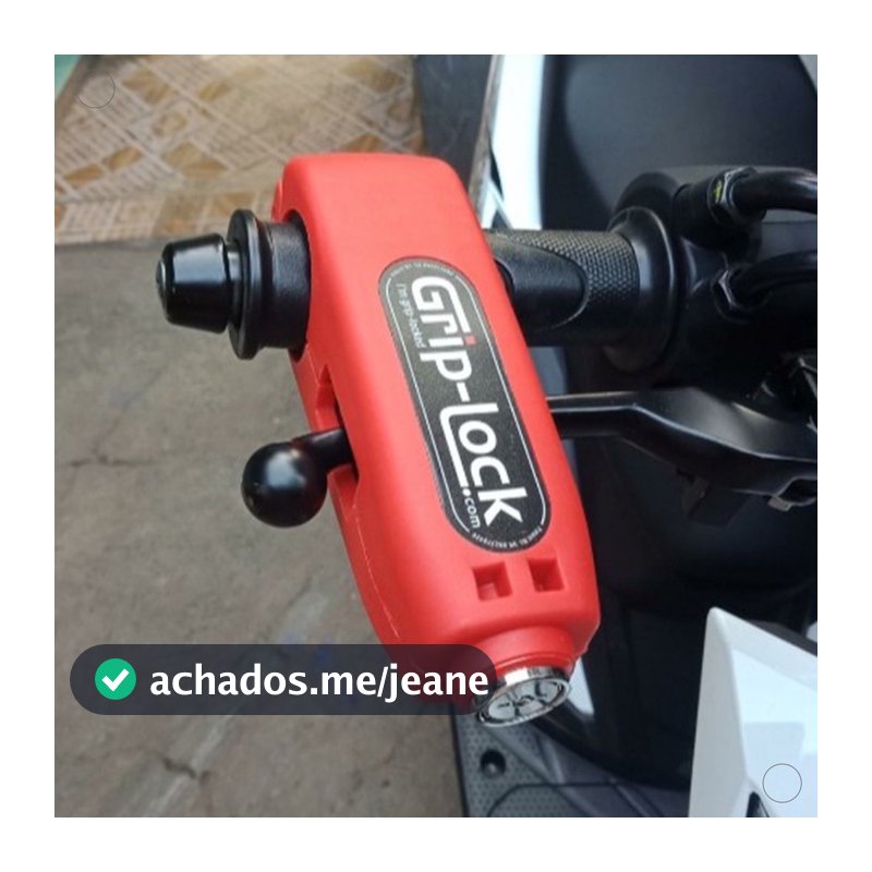 Trava Manete Anti-furto Universal Para Guidão De Moto