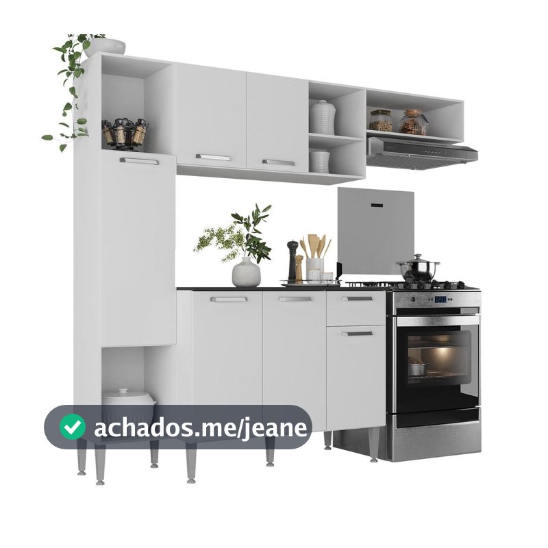 Armário de Cozinha Compacta Smart Multimóveis MP2219