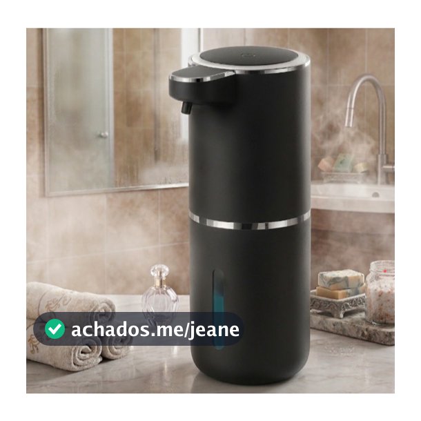 Dispenser Automático de Sabonete com Sensor Recarregável USB