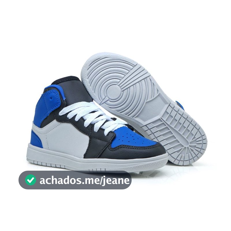 Tênis Bota Botinha Infantil Cano Alto Casual Meninos Juvenil Escolar Promoção