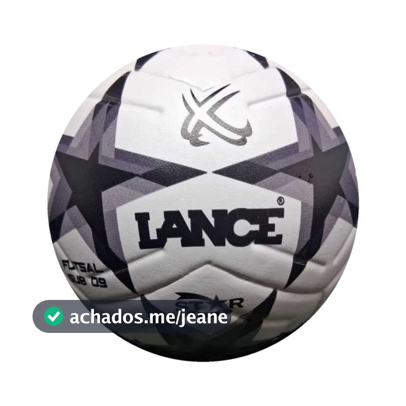 Bola de futsal (INFANTIL) Lance Star Pro Branca sub 9 (MINI BOLA) LF003B