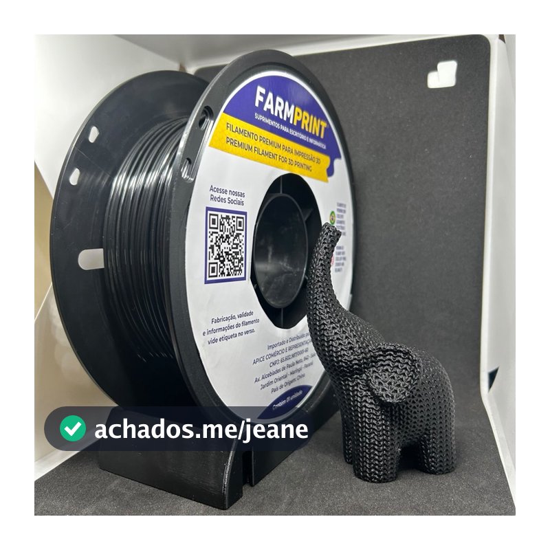 Filamento PLA Silk Premium FarmPrint 1kg 1.75mm para impressora 3D ENVIO RÁPIDO