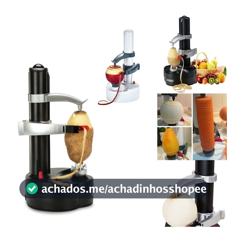 DESCASCADOR ELÉTRICO AUTOMÁTICO PARA LARANJAS BATATAS FRUTAS E LEGUMES A PILHA