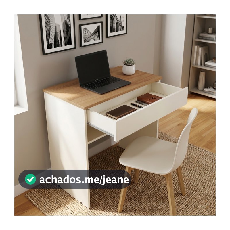 Mesa Multiuso Compacta Ideal para Escritório e Estudos - Design Moderno Envio Rápido Móveis Bonatto