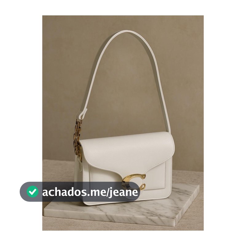 Bolsa Feminana C Carmen Com Ferragem Plastico e Alca de Ombro