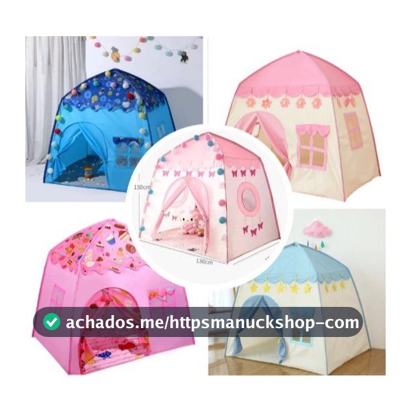 Barraca Tenda menina cabana casa menino Infantil Dobrável Menor Preço ZP-17