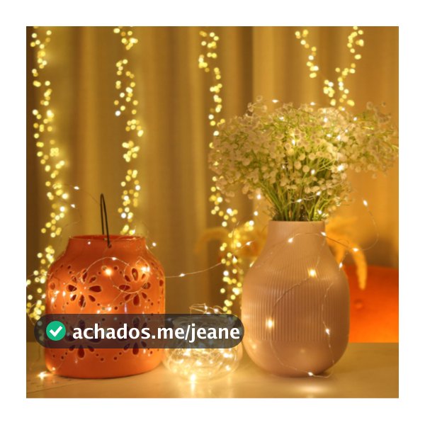 Fio De Fada De 2M Com Luzes De Fadas Led Para Decoração De Casa E Festa De Natal