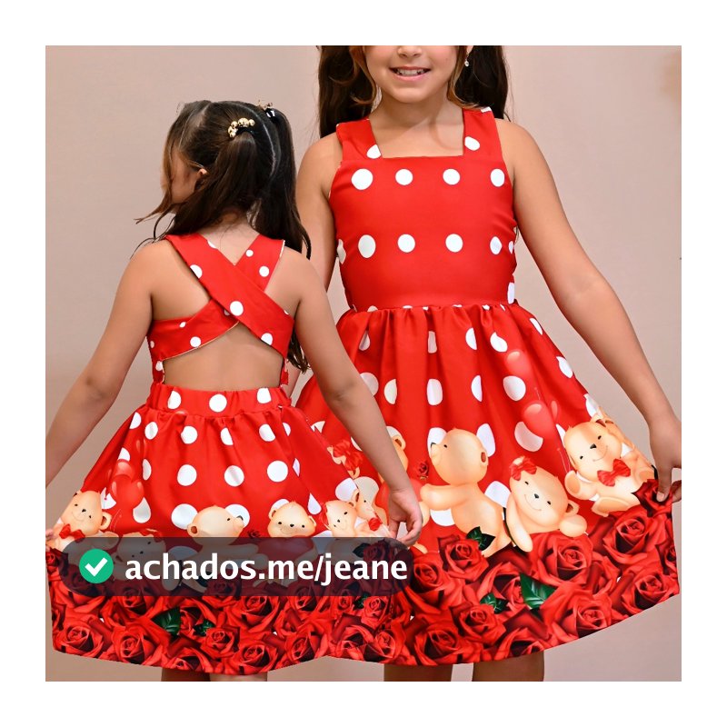 Vestido Infantil Menina Colorido Casual Infantil Blogueirinha Princesa Moda Infantil Festa Verão Estampado Menina