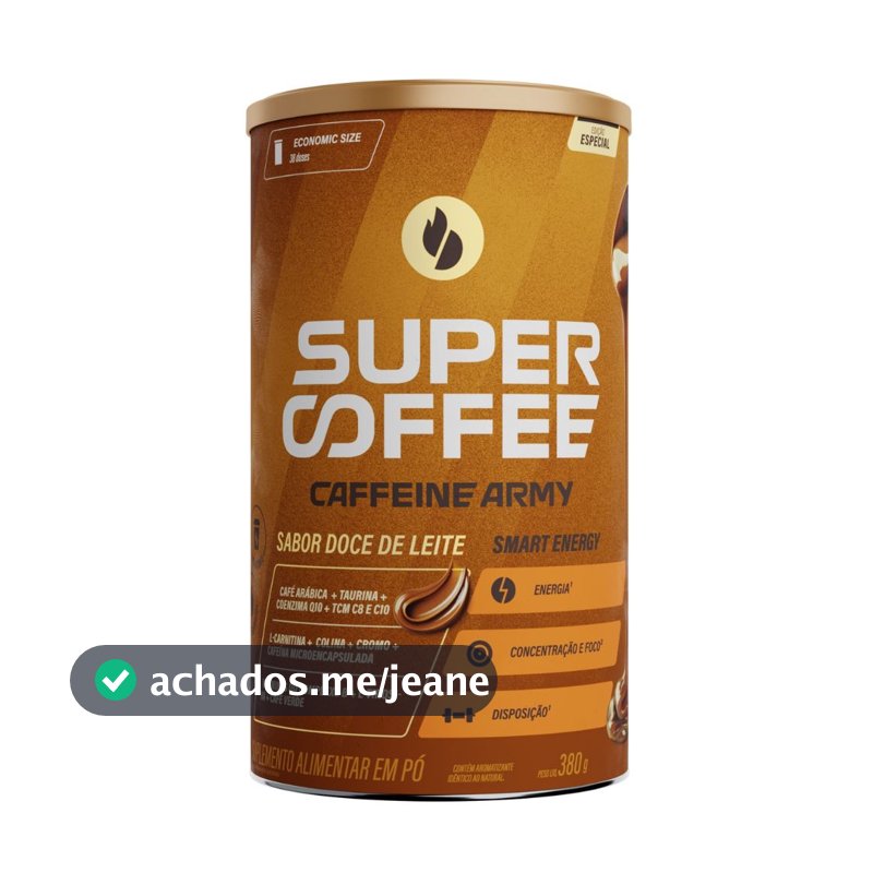 SuperCoffee 3.0 Doce de Leite 380g - Caffeine Army