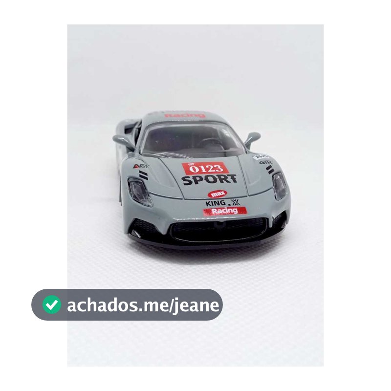 Miniatura Masserati MC20 1:36 metal Diecast colecionável