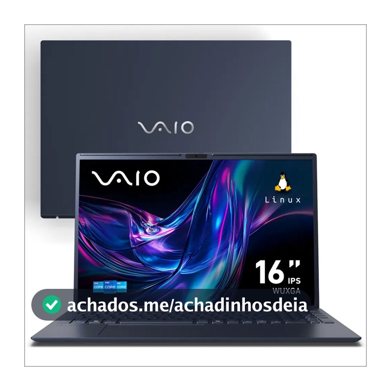 Notebook Vaio FE16 Intel Core i5 13° 8GB 512GB SSD 16” WUXGA Linux