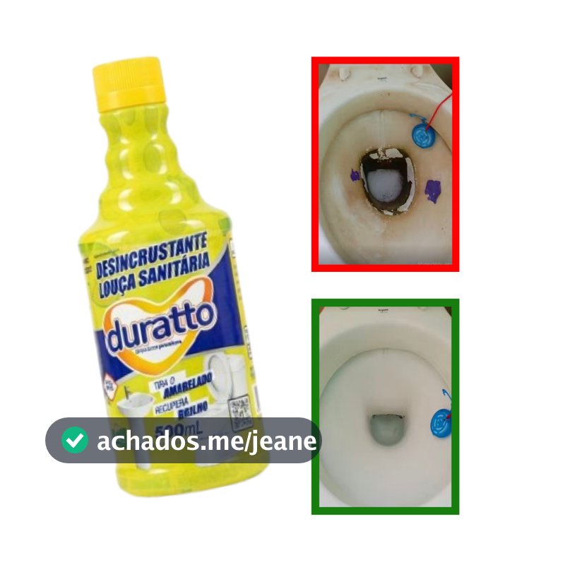 Limpador Desincrustante para Louca Sanitaria Duratto 500 ml