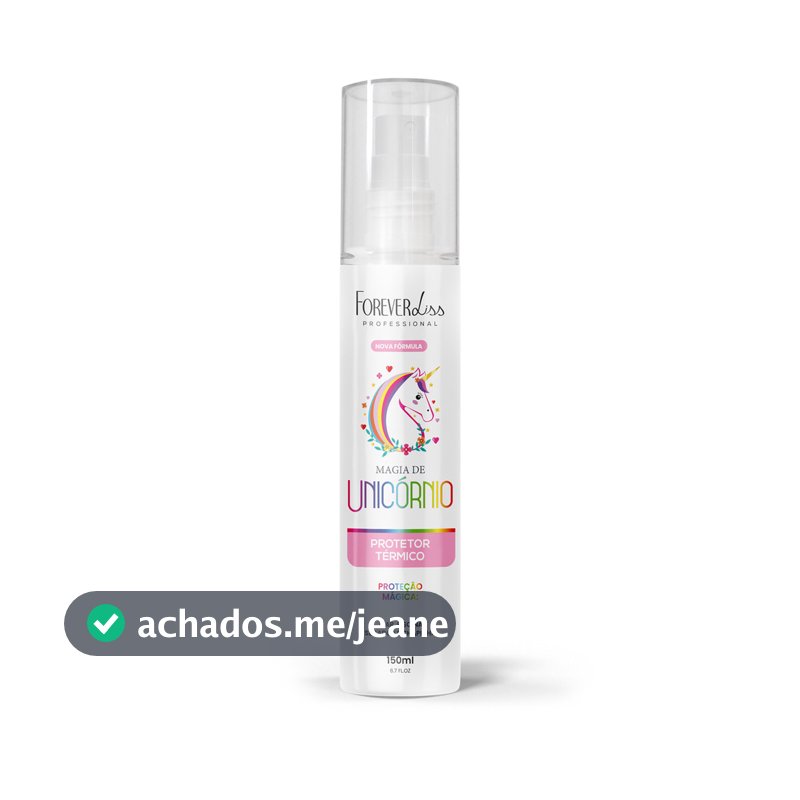 Magia De Unicórnio Protetor Térmico Forever Liss 150Ml