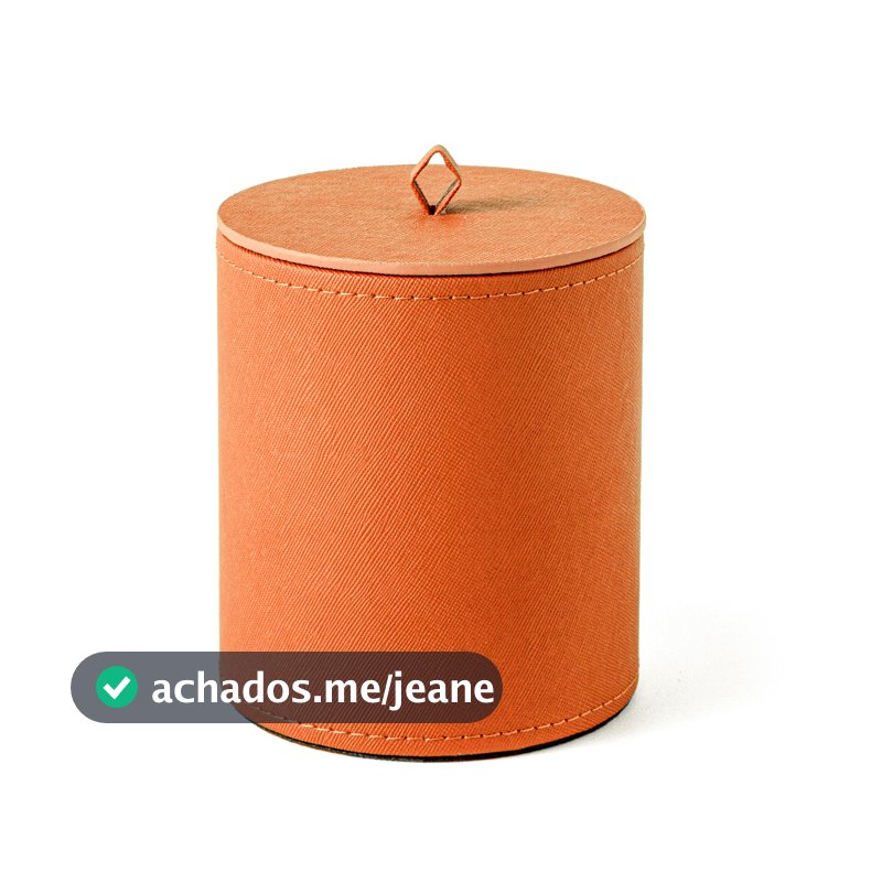 Caixa Decorativa com Revestimento em PU - Mart Collection