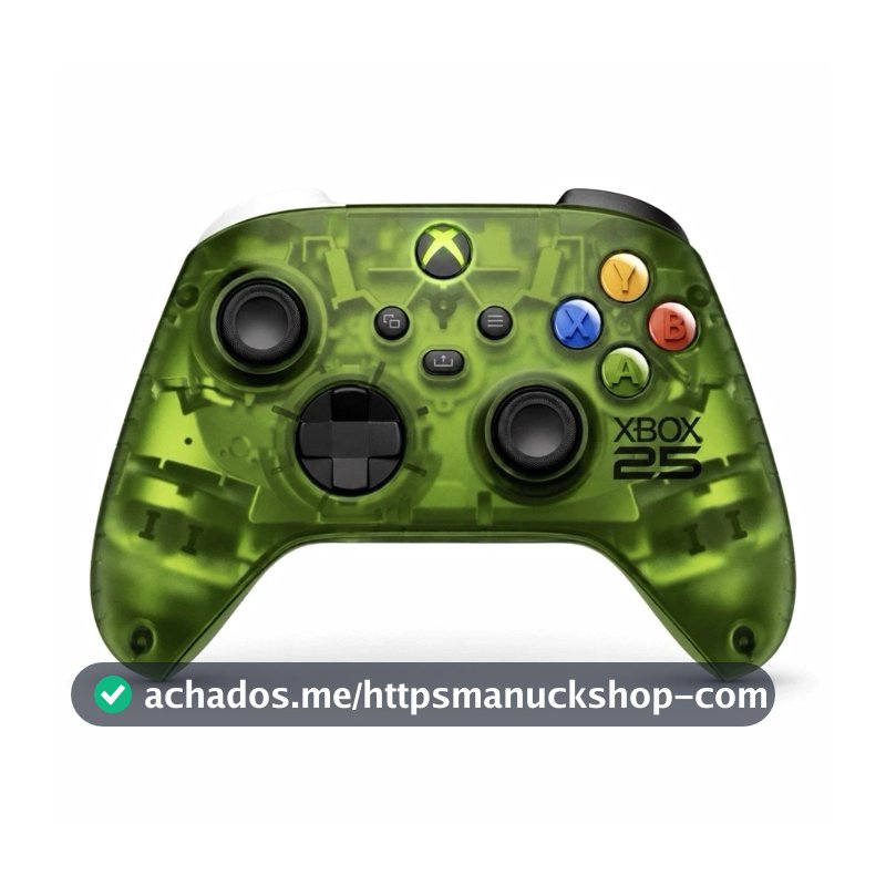 Controle sem fio XBOX - X25 Edição Especial de 25 anos - XBOX Series X/S, XBOX One, PCs, TVs, mobile