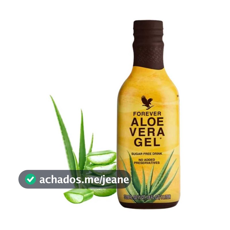 Suco Aloe Vera Gel Forever Babosa Natural 100% Original