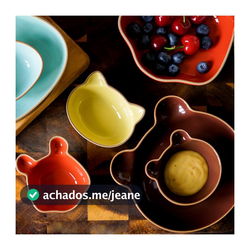Prato de jantar infantil criativo, desenho animado, prato de cerâmica, chá da tarde, lanche, lanches domésticos, sobreme