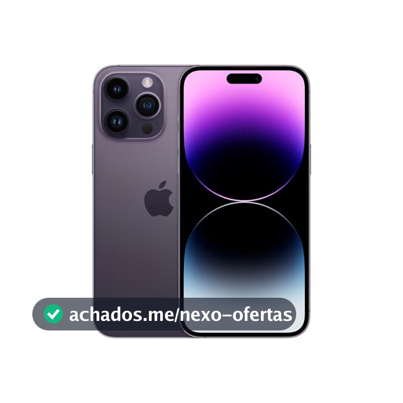 Usado: iPhone 14 Pro Max 128GB Violeta-escuro Bom - bateria 70% - Trocafy - Apple