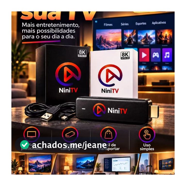 O aparelho de TV Box oferece mais canais e mais opções de conteúdo para assistir.