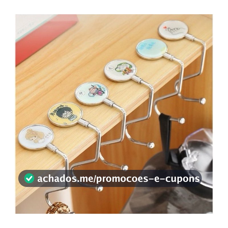 Kit2 Gancho De Mesa Meia Metal Para Pendurar Clipes Antiderrapantes Grampo De Escrivaninha Bolsas
