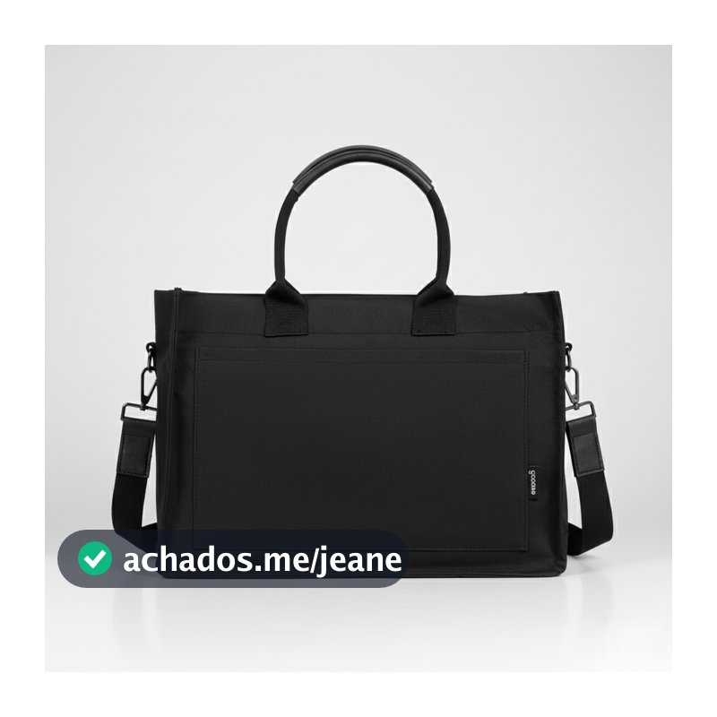 Bolsa Tote Mini Feminina Gocase Minimalista com Porta-Notebook Executiva Trabalho e Faculdade