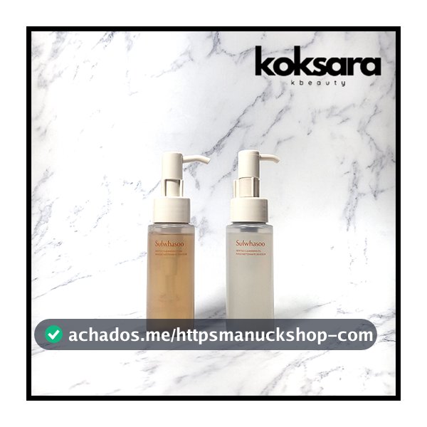 sulwhasoo gentle cleansing oil, cleansing foam ex 50ml