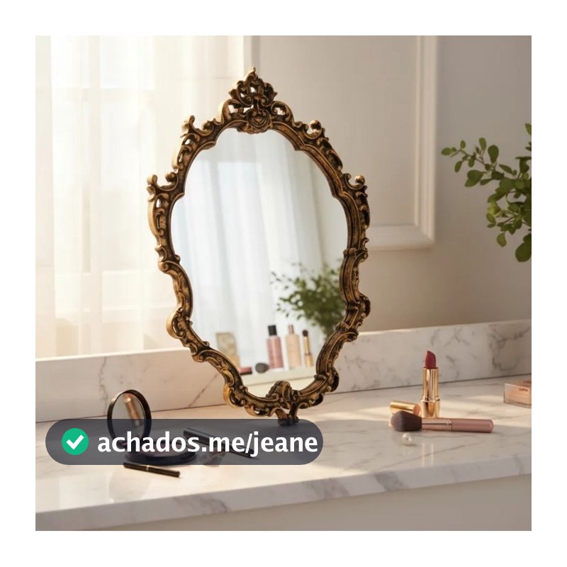 Espelho Provençal Blogueiras Decoração Antiga Retrô