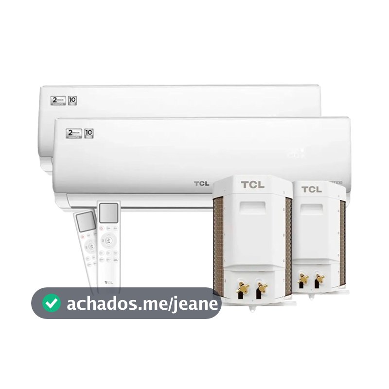 Combo De Ar Condicionado Tcl Inverter Tac-12cgv-Inv Elite Gv 12000 Btus Branco 220v