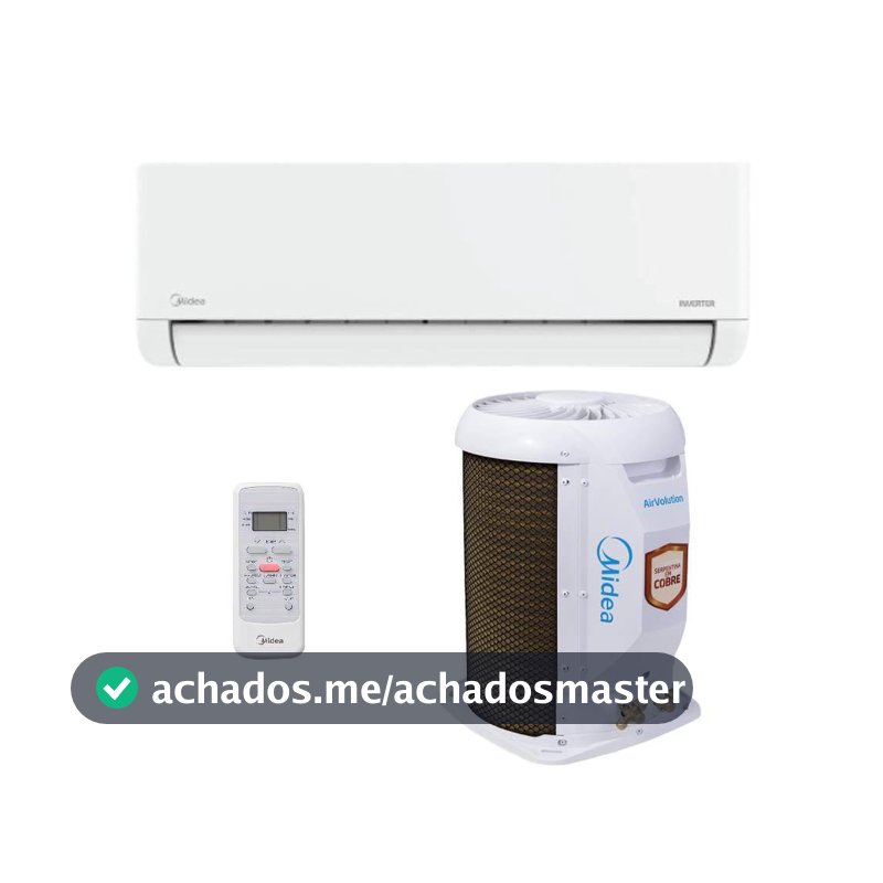 Ar Condicionado Split Inverter 12000 BTUs Midea Air Volution Lite Frio 42EBVCB12M5 - 220V