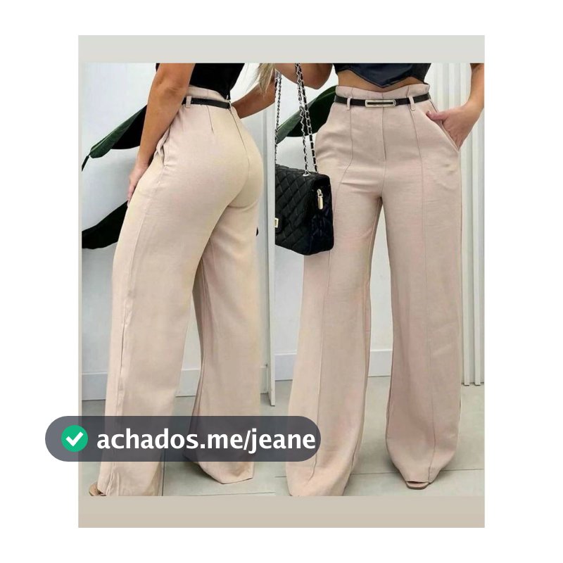 Calça Alfaiataria Marrante Pontalona Moda Feminina COD 966