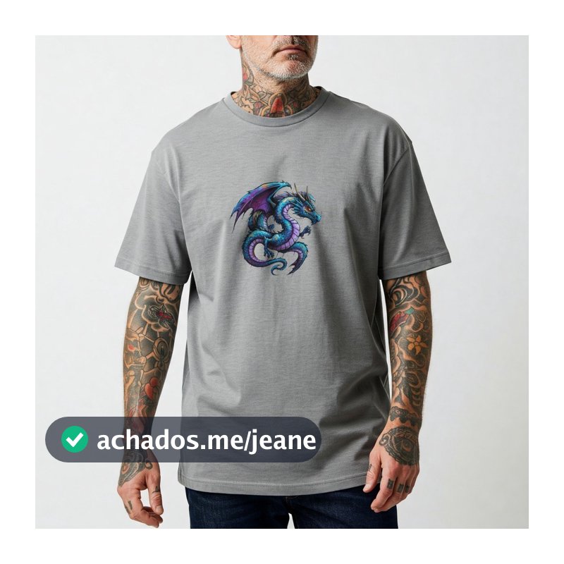 Camiseta 100% algodão modelagem t-shirt gola redonda ótimo acabamento promoção