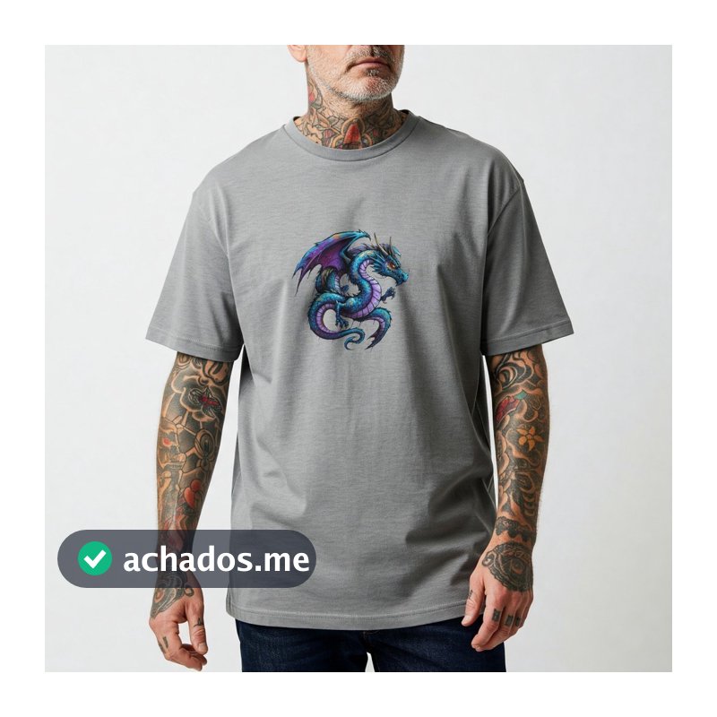 Camiseta 100% algodão modelagem t-shirt gola redonda ótimo acabamento promoção