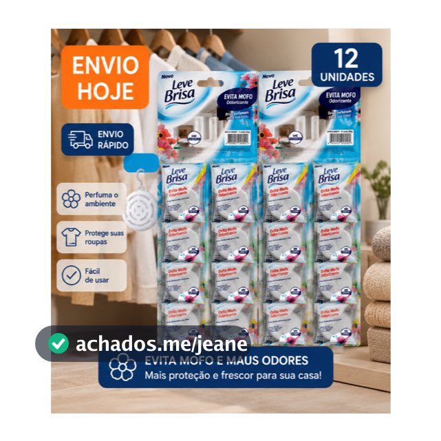 6 ou 12 Pastilhas Anti Mofo Evita Fungos umidade tira cheiro Armário Banheiro Roupas