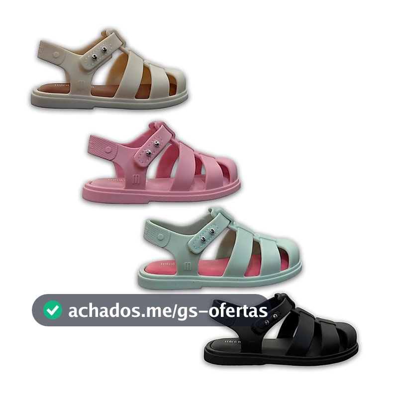 Sandália Mini Melissa City Sandal Baby - 38108