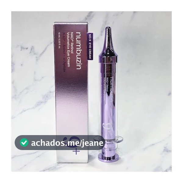 Numbuzin No.9 Creme para Olhos NAD+ Volumetox com Retinol 10ml