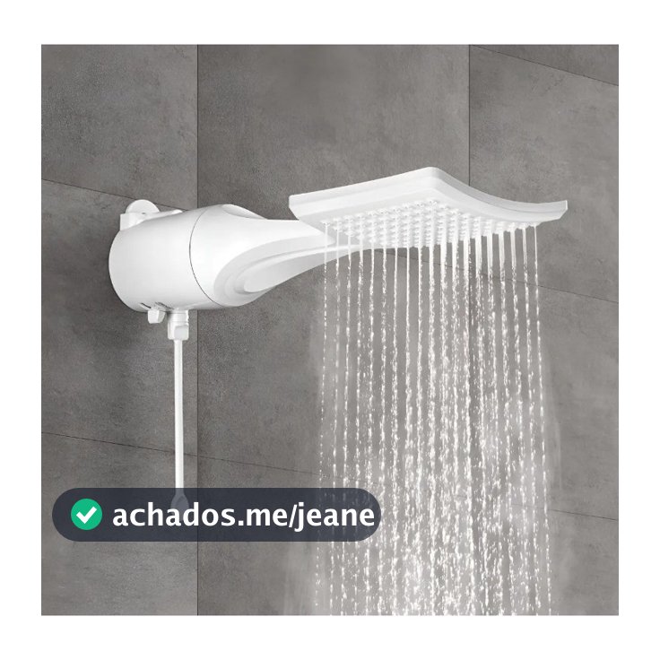 Chuveiro Lorenzetti Loren Shower Branco Eletrônico Original 127V 5500W 220V 6800W 7500W