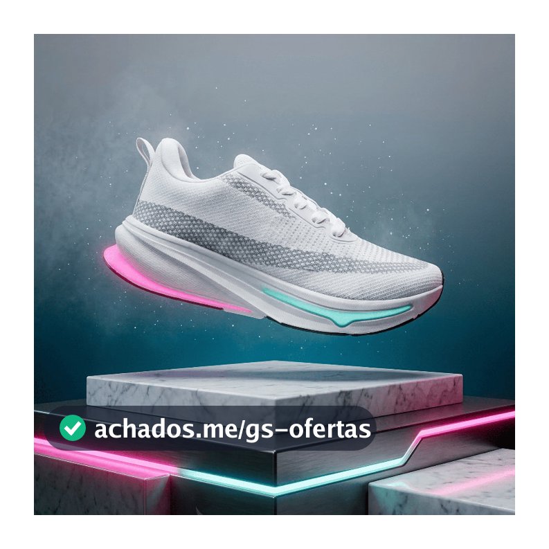 Tenis Feminino Esportivo Casual Corrida academia caminhada Refletivo