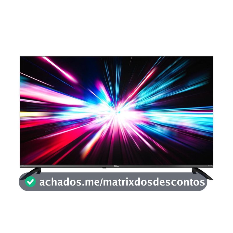 Smart TV 49" Philco UHD 4K DLED Roku P49CRA